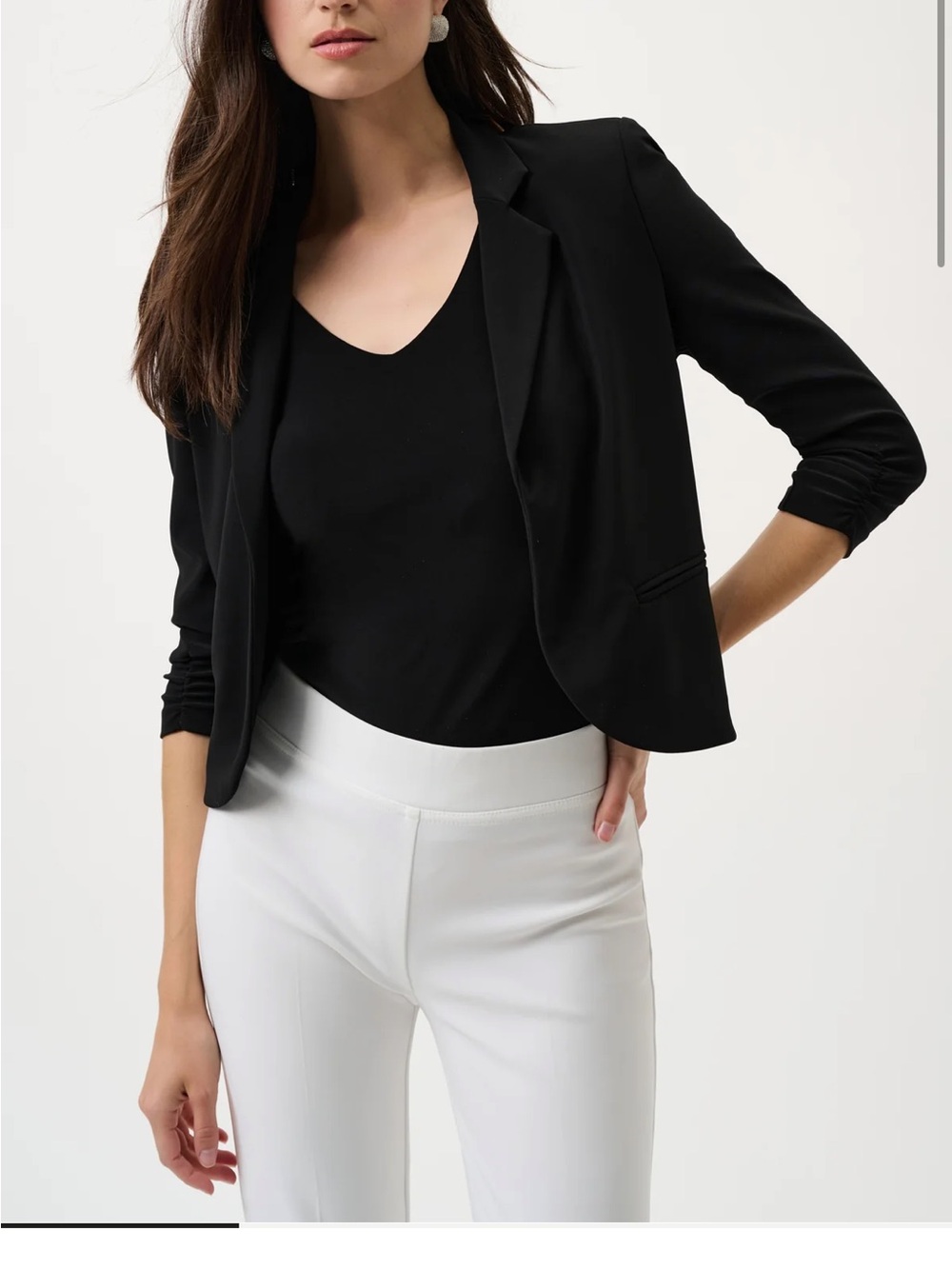 Joseph Ribkoff Black Classic Blazer, Size 6